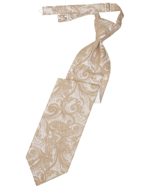 Latte Tapestry Kids Necktie by Cardi