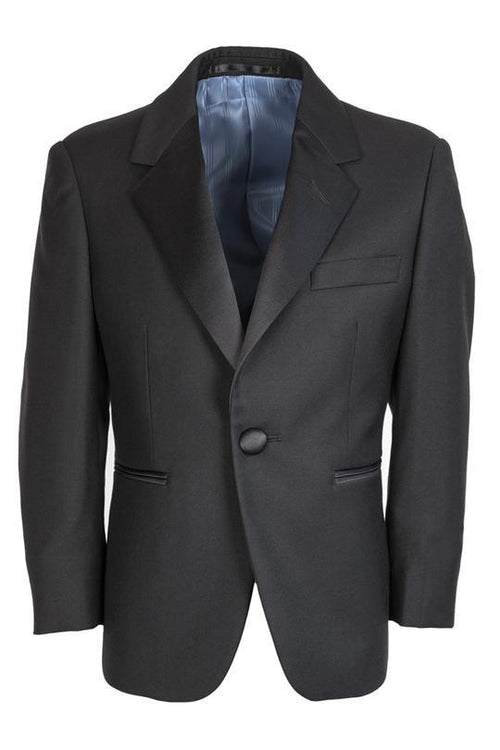Madrid Kids Black Tuxedo Jacket (Separates) by Cardi