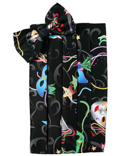 Mardi Gras Cummerbund Cardi