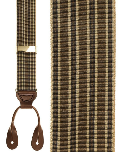 Olive Seattle Suspenders Cardi