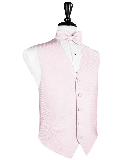 Pink Palermo Tuxedo Vest by Cardi