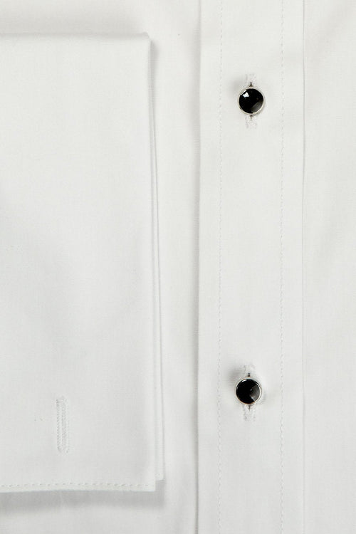 Richard White Spread Collar Shirt by Cardi