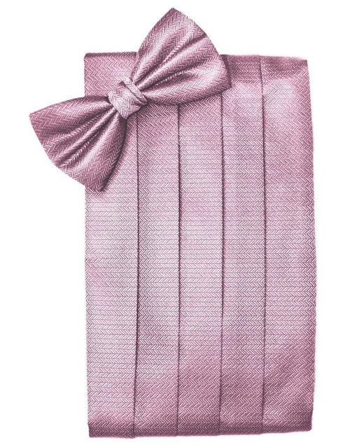 Rose Herringbone Cummerbund by Cardi