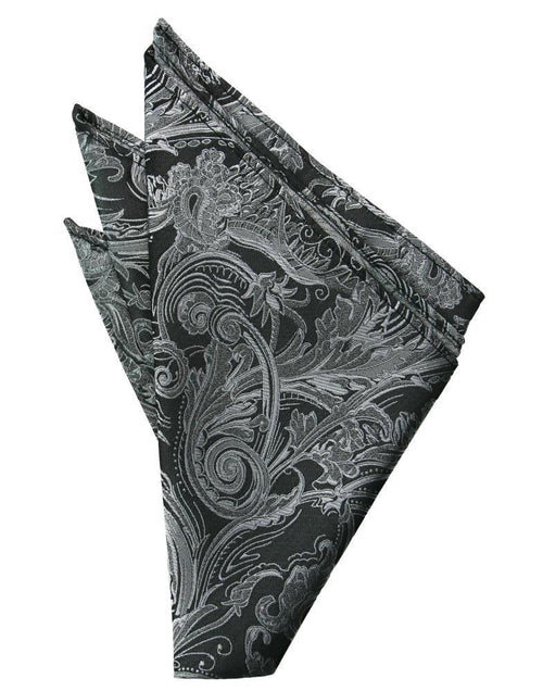 Silver Tapestry Pocket Square Cardi