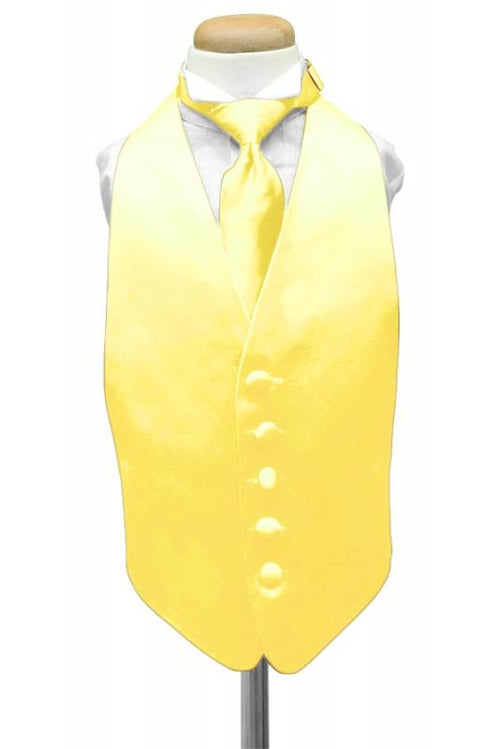Sunbeam Luxury Satin Kids Tuxedo Vest by Cardi
