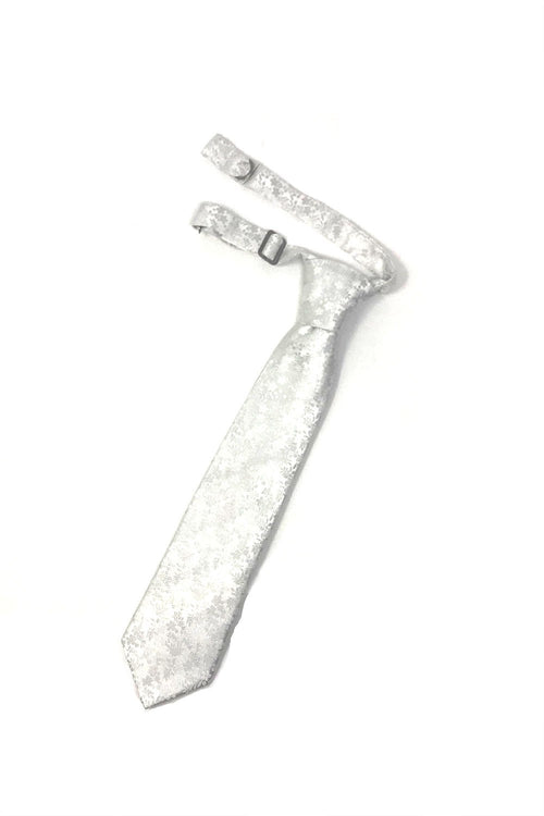 White Enchantment Kids Necktie by Cardi