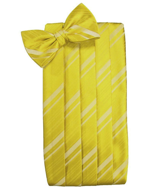 Willow Kids Striped Satin Cummerbund Cardi