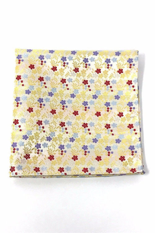 Yellow Enchantment Pocket Square by Cardi