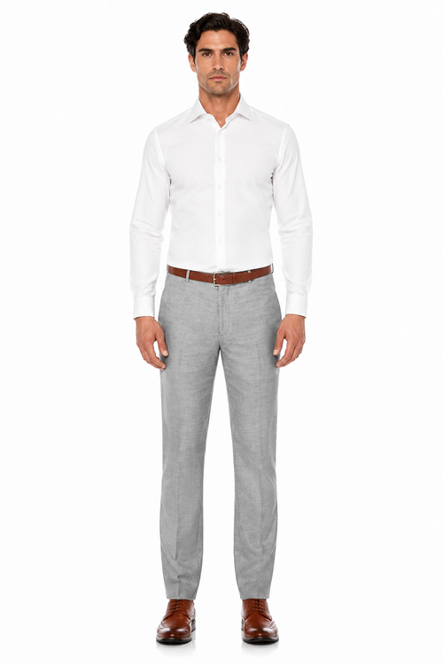 Casual Linen Suit Pants for Men β Breathable Beach Wedding Summer Trousers