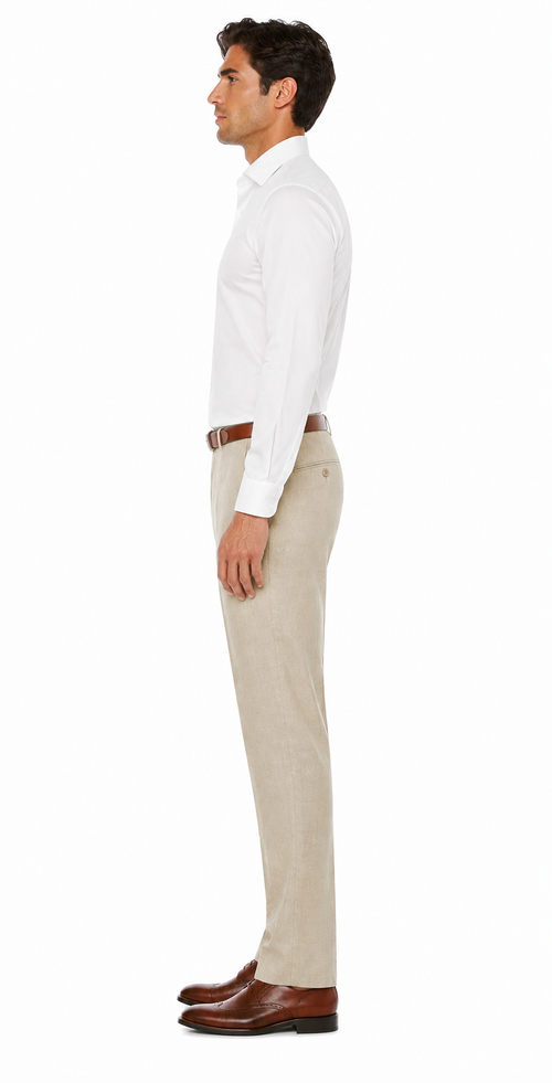 Casual Linen Suit Pants for Men β Breathable Beach Wedding Summer Trousers