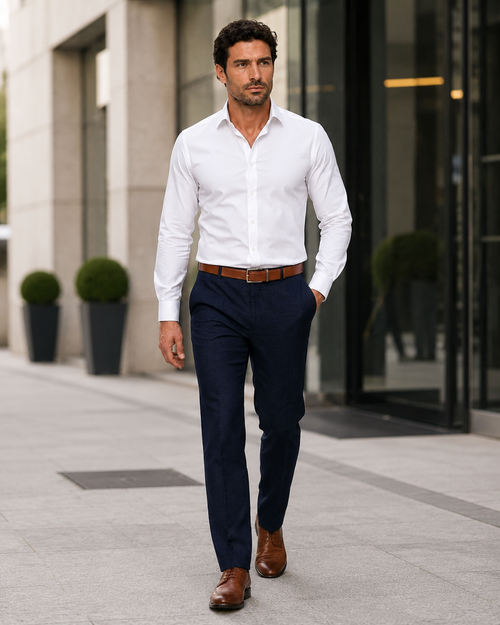 Casual Linen Suit Pants for Men β Breathable Beach Wedding Summer Trousers