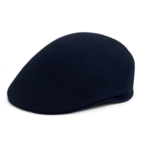 Classic Premium Wool Navy English Hat - Ferrecci USA