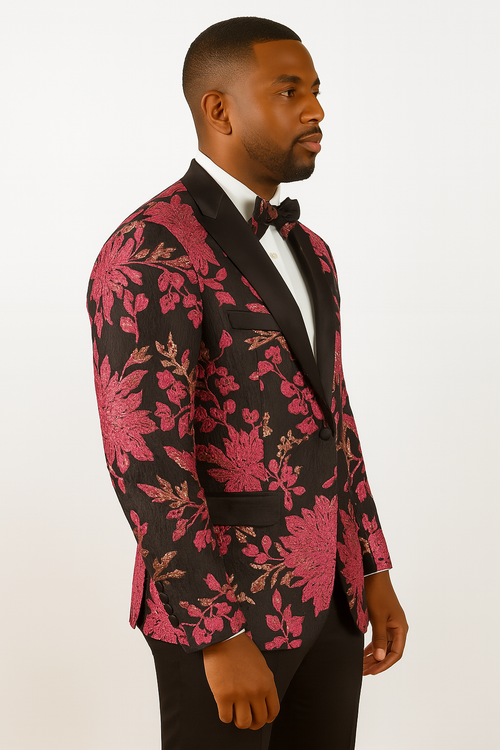 Hot Pink Floral Pattern