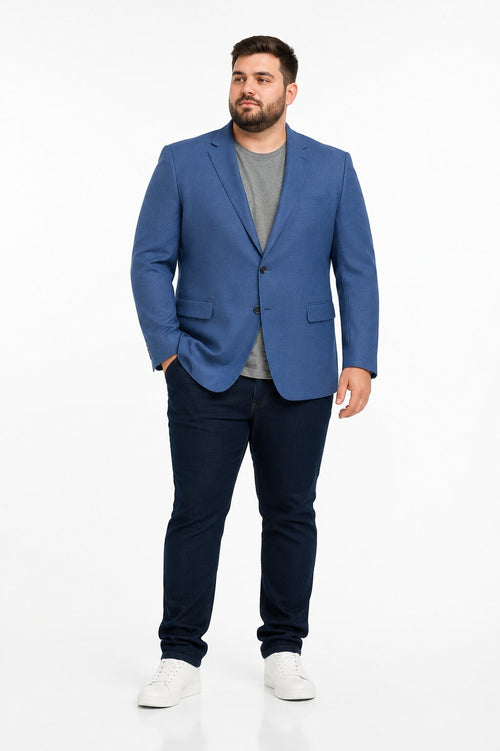 Zacchi Terri 73911 Mens Cobalt Blue Blazer β Slim Fit Stylish Formal & Party Wear Jacket