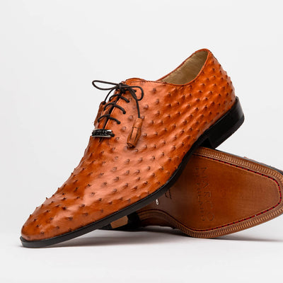 Marco_Di_Milano Criss Brandy Leather Loafers