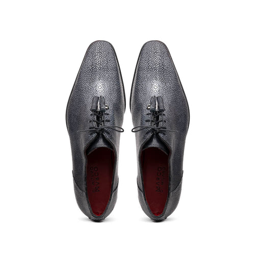 Marco Di Milano Pannuci Black Leather Oxford