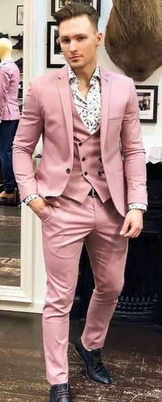 Rose gold suit Rose Gold Prom Dress
