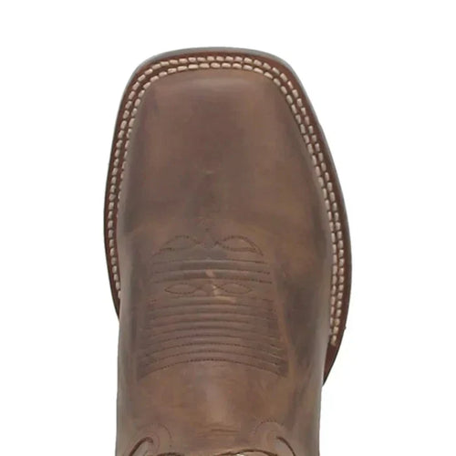 Dan Post Men's Abram Genuine Leather Square Toe Boots - Tan Dan Post Boots