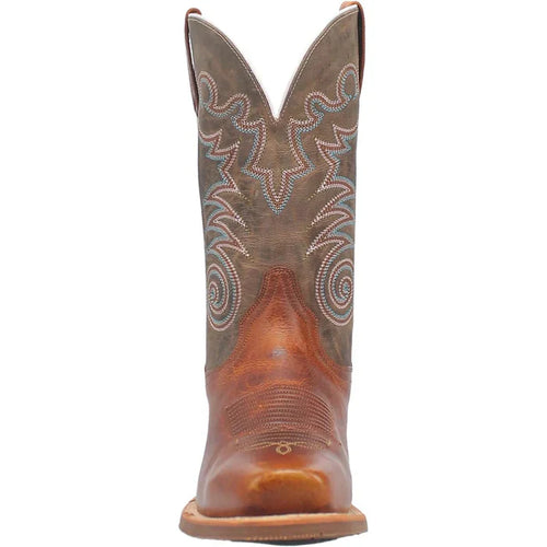 Dan Post Men's Cruz Genuine Leather Square Toe Boots - Honey by Dan Post Boots