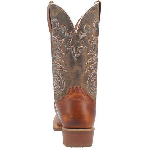 Dan Post Men's Cruz Genuine Leather Square Toe Boots - Honey by Dan Post Boots