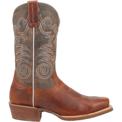Dan Post Men's Cruz Genuine Leather Square Toe Boots - Honey by Dan Post Boots