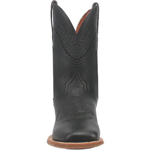 Dan Post Men's Milo Genuine Leather Square Toe Boots - Black Dan Post Boots