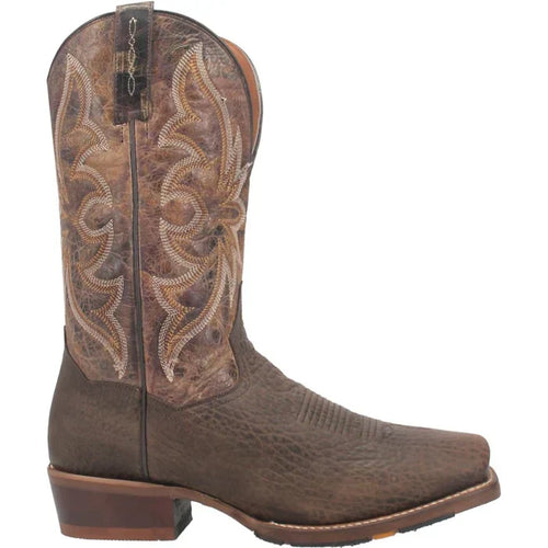 Dan Post Men's Vintage Genuine Leather Square Toe Boots - Chocolate by Dan Post Boots