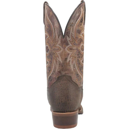 Dan Post Men's Vintage Genuine Leather Square Toe Boots - Chocolate by Dan Post Boots