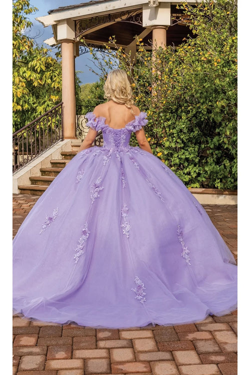 Dancing Queen Dresses DQ-1870 Elegant QuinceaƱera Ball Gown - Dress