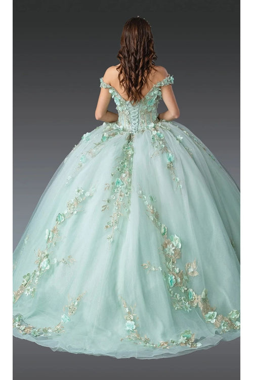 Dancing Queen Dresses DQ-1918 QuinceaƱera Dress Elegant&Stunning Gown - Dress