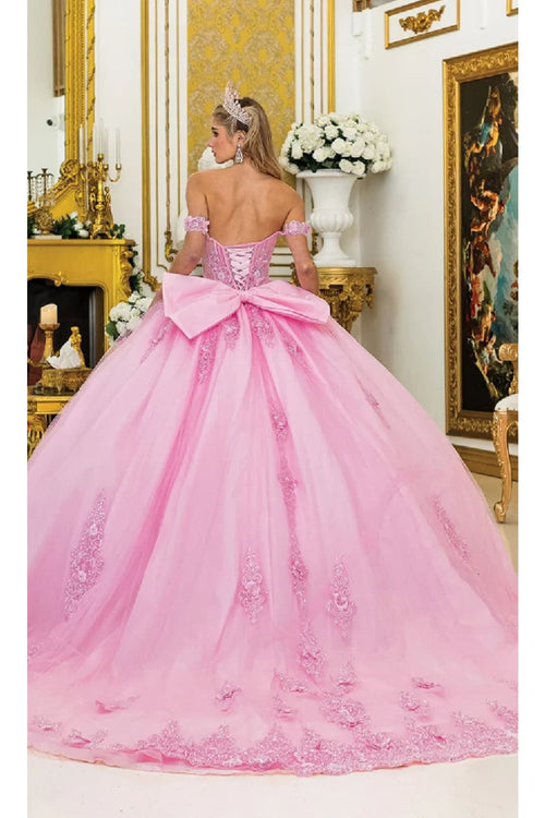 Dancing Queen Dresses DQ-5000 Timeless QuinceaƱera Elegance - Dress