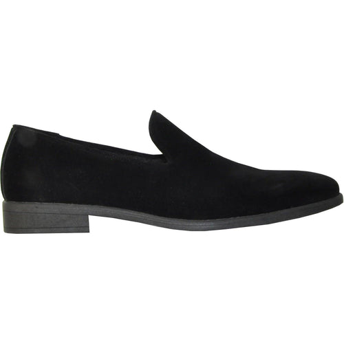 Deluxe
"Bravo Deluxe Men's Black Vegan Suede Slip-On Dress Shoe - Perfect for Weddings & Proms" - USA Men's Outlet