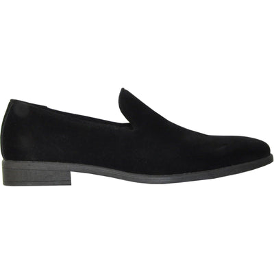 Deluxe
"Bravo Deluxe Men's Black Vegan Suede Slip-On Dress Shoe - Perfect for Weddings & Proms" - USA Men's Outlet