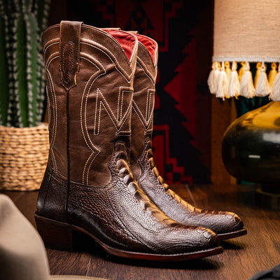 Marco Di Milano Denver Brown Leather Dress Shoe