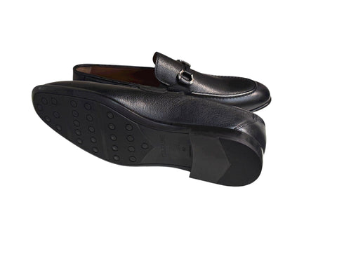P001 -Doral Buckle Loafer- Black