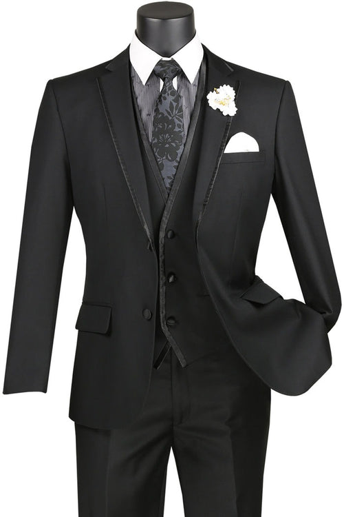 Groomsmen Tuxedo - Groom Tuxedo - Wedding Tuxedo in Blue or Blue or Burgundy or Red or 10 Other colors Suits for groomsmen