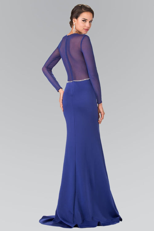 Long Sleeve Mermaid Formal Gown by Elizabeth KGL2284