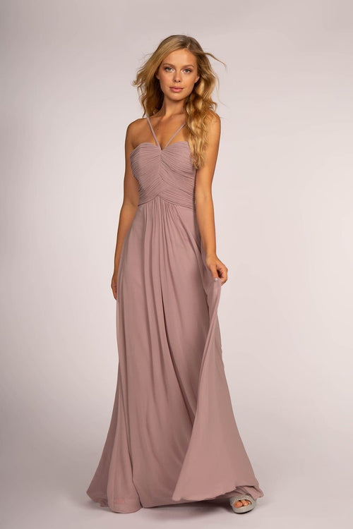 Chiffon Sweetheart Bridesmaid Dress by Elizabeth KGL2607