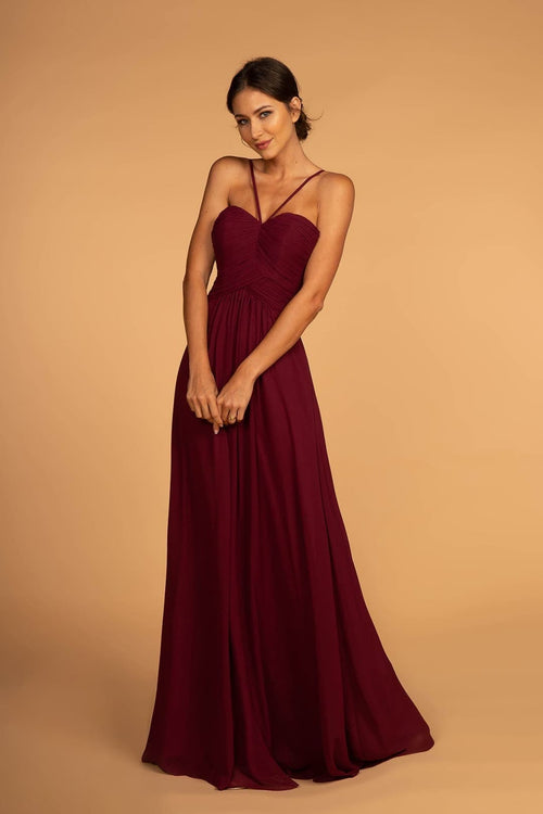 Chiffon Sweetheart Bridesmaid Dress by Elizabeth KGL2607