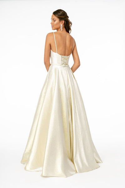 Mikado A-Line Prom Dress by Elizabeth KGL2951