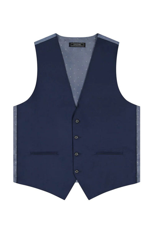 Navy Embassy Vest by Couture 1910