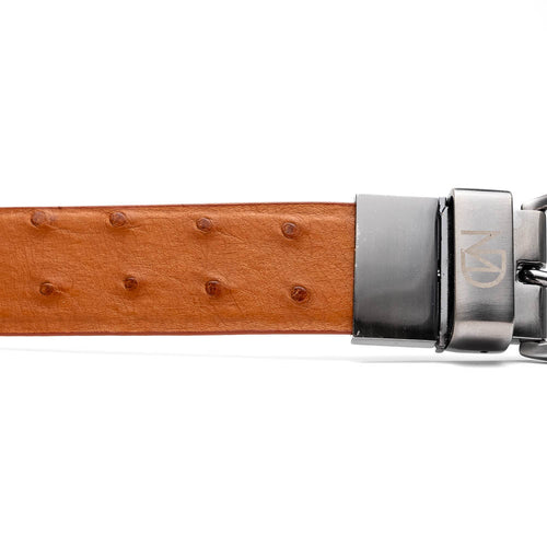Marco Di Milano Domenico Belt Brandy Leather Loafer