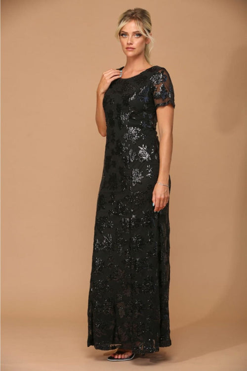 Short Sleeve Mother of the Bride Gown by Eva USA β New Collection