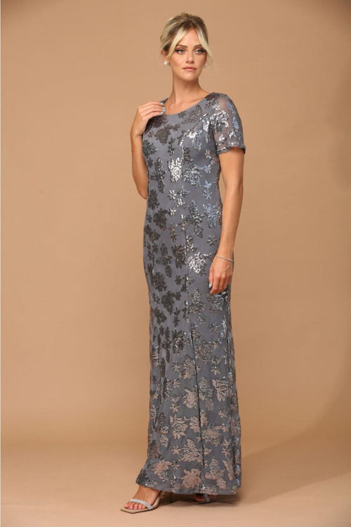 Short Sleeve Mother of the Bride Gown by Eva USA β New Collection