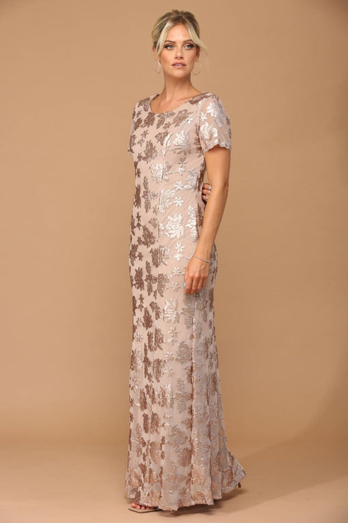 Short Sleeve Mother of the Bride Gown by Eva USA β New Collection