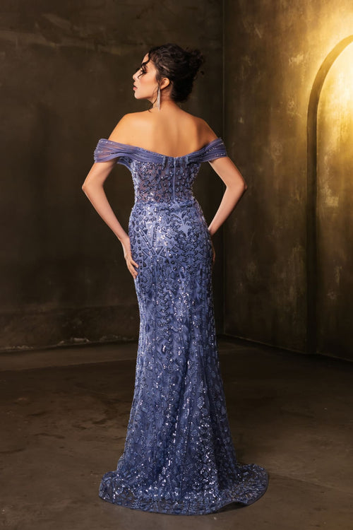 Evening Dress Sweetheart Off The Shoulder Mermaid Prom Gown By RQ8191-New Collection