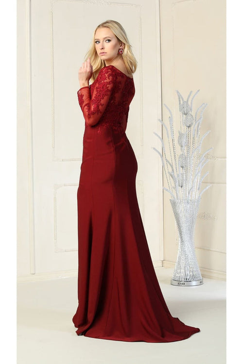 Evening Gown Long Sleeve