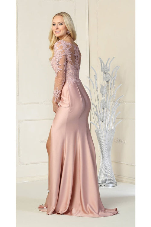 Evening Gown Long Sleeve