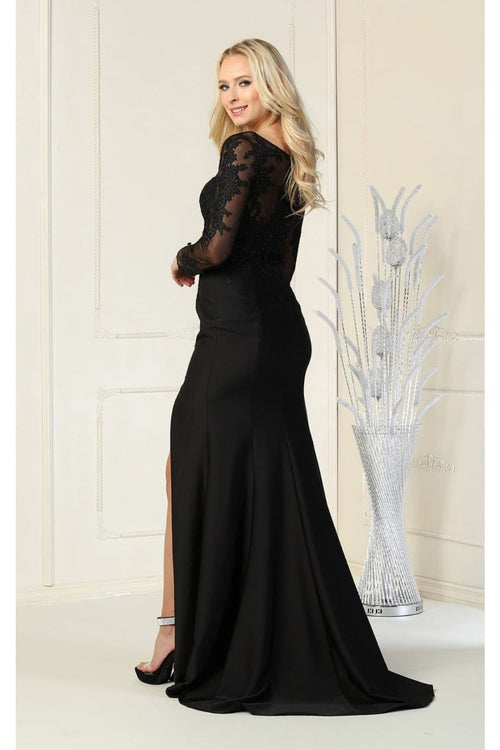 Evening Gown Long Sleeve