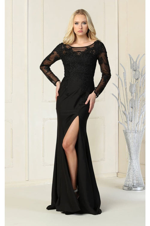 Evening Gown Long Sleeve
